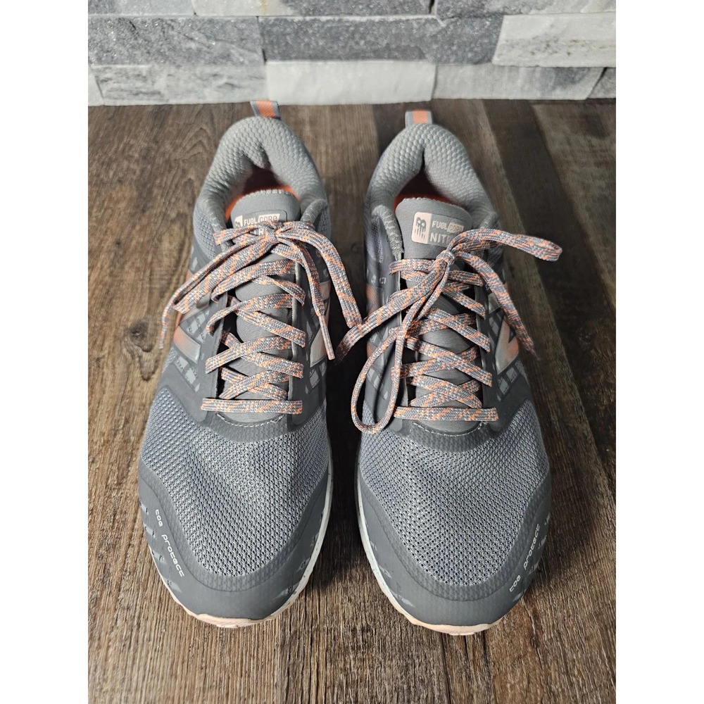 New Balance Womens Running Shoes 8.5 D Nitrile Fuel Core Jogging Walking Gray